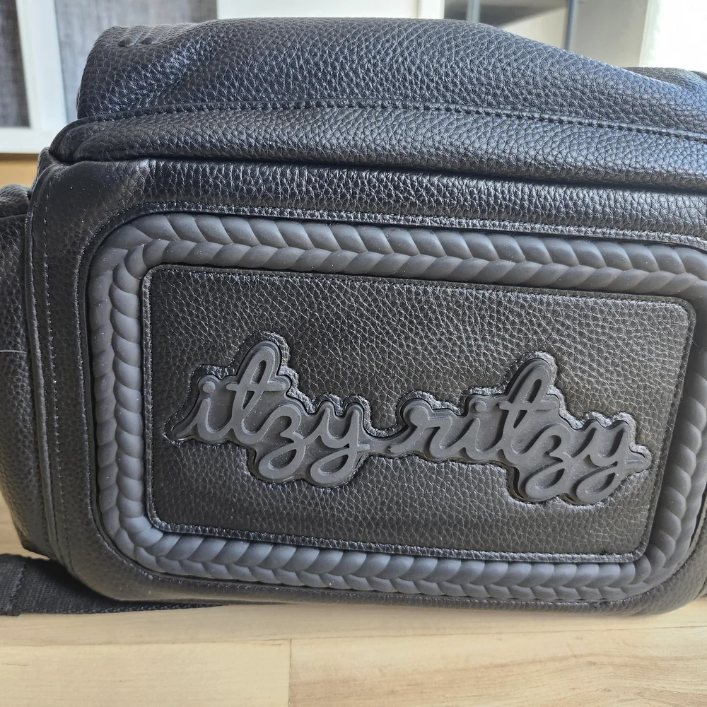 Itzy Ritzy Black Backpack Limited Edition Boss Diaper Bag RP Rachel Parcell